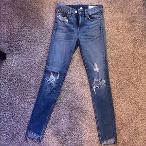 Rag and bone 10 inch Skinny Jeans Size 26